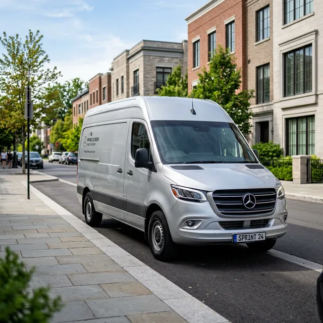 Mercedes Sprinter Kastenwagen in gutem Zustand – bereit für den Ankauf
